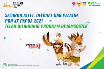 Alami insiden di PON XX, Atlet Gantole dilindungi BPJS Ketenagakerjaan