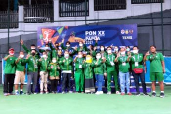PON Papua - LaNyalla bangga Jatim sapu bersih medali emas tenis