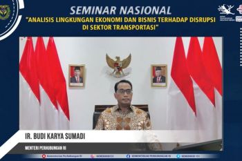 Menhub Budi Karya sebut sektor transportasi jadi tulang punggung perekonomian nasional