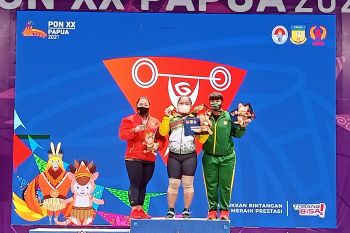 PON XX Papua : Lifter Maharani persembahkan emas untuk Riau