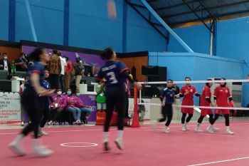PON XX Papua - Takraw putri Sulsel kalahkan DKI Jakarta di final quadrant