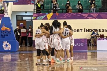 PON XX Papua - DKI Jakarta rebut medali perunggu bola basket putri