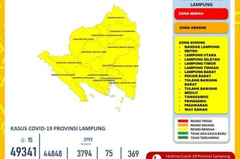 Dinkes: Positif COVID-19 di Lampung bertambah 15 kasus, meninggal dua orang