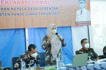 Bupati Pandeglang minta ikrar Pilkades damai dipatuhi