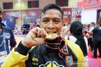 PON Papua: Akhirnya Gulat beri medali emas pertama untuk Kalsel
