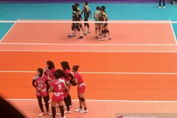 PON Papua-Jabar sukses pertahankan emas voli putri PON usai tundukkan Jateng 3-0