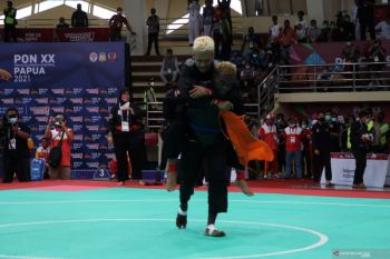 PON XX Papua - Jawa Barat tambah tiga medali emas dari pencak silat