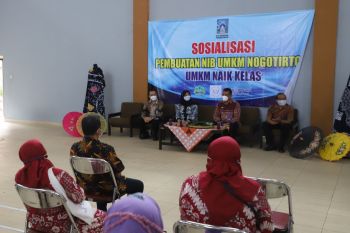 Sleman sosialisasikan pembuatan NIB kepada UMKM di Nogotirto