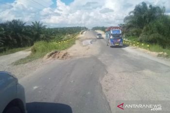 Gawat, 40 persen ruas jalan kewenangan Provinsi Riau dalam kondisi rusak