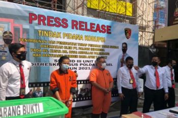Tersangka korupsi proyek turap RS Kusta Banyuasin terancam 20 tahun penjara