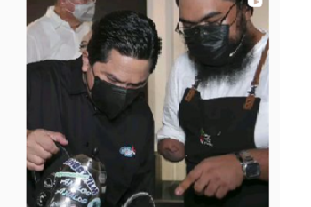 Erick Thohir berharap ruang kreatif Pos Bloc menjadi wadah bagi milenial