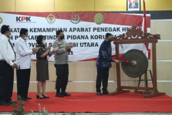 Kapolda Sulut  apresiasi  pelatihan peningkatan kemampuan APH oleh KPK
