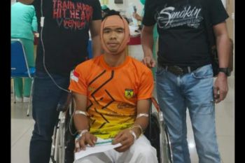 PON Papua - Karateka Lampung alami cedera rahang segera dioperasi
