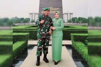 60 pati  naik pangkat, termasuk Danrem Panju Panjung
