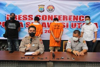 Polda Sulut ringkus  dua  residivis Curanmor beraksi di 29 TKP