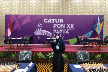 PON Papua - Pecatur Lampung Via Lastiningtyas raih gelar MNW
