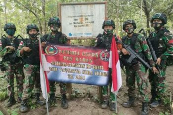 Menjaga patok batas RI dan Timor Leste