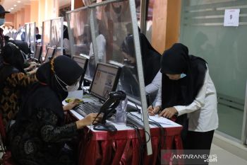 Pemkab Solok gelar tes standar kompetensi dasar CPNS di Padang, berapa pesertanya...?