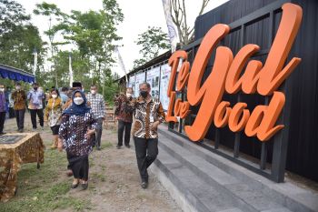 Bupati Sleman meresmikan bangunan seni instalasi di lima desa wisata