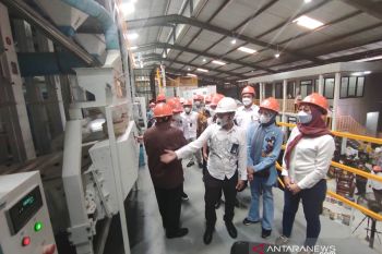 Komisi IV DPR RI tinjau beras gudang Bulog Panaikang Makassar