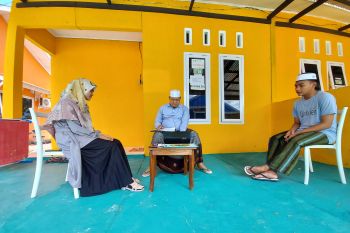 Jelang pembukaan, kafilah STQ Sumbar lakukan latihan ringan