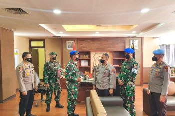 Danpomdam I/BB kuatkan soliditas dan sinergitas dengan Polda Sumbar
