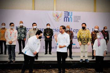 Presiden Jokowi : BUMN sering dapat proteksi sehingga tidak berani berkompetisi