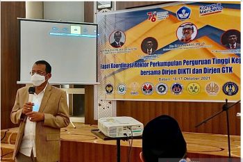 UNP jadi tuan rumah Rapat Koordinasi Rektor PPTKN 2021