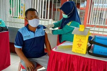 Vaksinasi COVID-19 di kalangan warga binaan pemasyarakatan di Sulsel capai 96,14 persen
