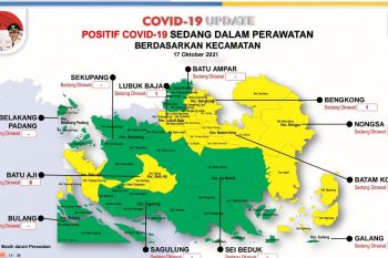 Mayoritas kecamatan di Batam sudah zona hijau