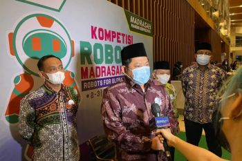 Enam madrasah raih juara Kompetisi Robotik Madrasah 2021