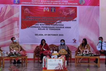 Menteri PPPA kunjungi LPKA Tomohon
