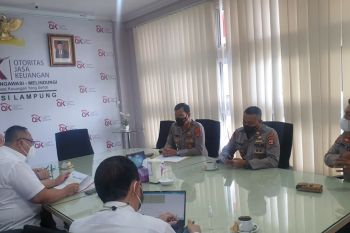 Kabid Humas Polda Lampung -OJK bahas pinjol ilegal