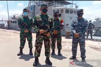 KRI Badau amankan perairan Kalsel persiapan kunjungan Presiden