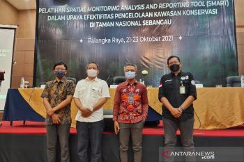 KLHK-BTNS gelar pelatihan "SMART" efektifkan konservasi Taman Nasional Sebangau