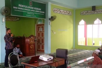Lapas Lubukbasung beri penyuluhan hukum bagi warga binaan