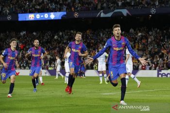 Pique: Barcelona bermain praktis hadapi Bayern