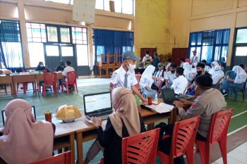 Polres Kolaka telah memvaksin 7.307 siswa sejak Agustus-Oktober 2021