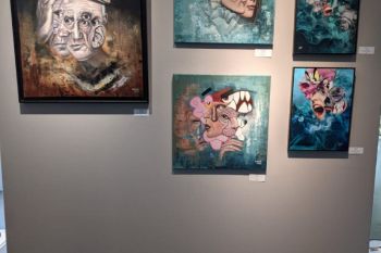 Karya pelukis kontemporer Indonesia  dipamerkan di Paris