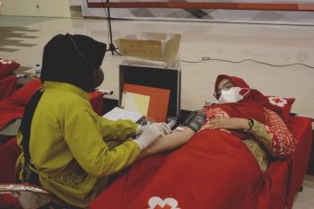 Kanwil Kemenkumham Sulsel himpun 643 kantong darah untuk diberikan ke PMI