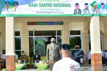 Sabang gelar upacara Hari Santri Nasional 2021