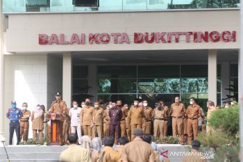 Saat apel gabungan ASN, ini disampaikan Wali Kota Bukittinggi