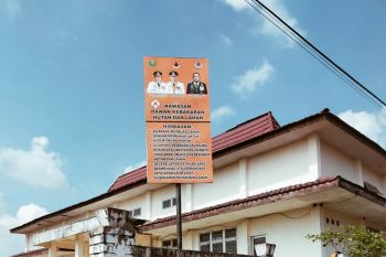 BPBD Ogan Komering Ulu pasang rambu peringatan  bencana alam