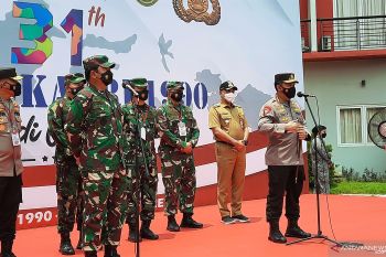 Sinergitas TNI-Polri kunci hadapi berbagai ancaman