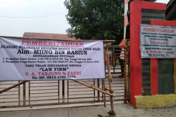 Warga mengakui ahli waris pemilik lahan segel satu sekolah dasar di Tangerang