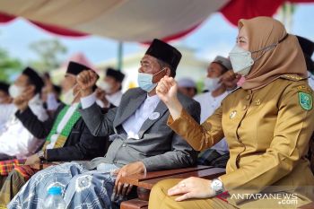 25 ponpes di Inhu peringati Hari Santri bersama