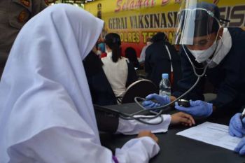 Polres Temanggung siapkan 1.786 dosis vaksin COVID-19 setiap hari