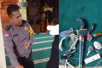 Pengakuan maling kotak amal masjid usai terciduk di Bukittinggi, dilepas setelah bertobat