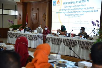 Sleman-KASN menyelenggarakan penguatan komitmen pembangunan sistem merit