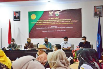 Mahkamah Konstitusi gandeng FH Unhas tingkatkan pemahaman konstitusi warga negara
